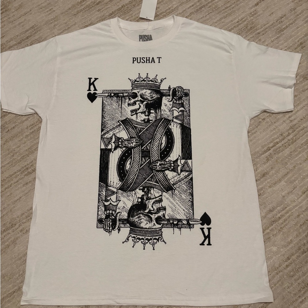 Pusha T King of hearts T-Shirt
